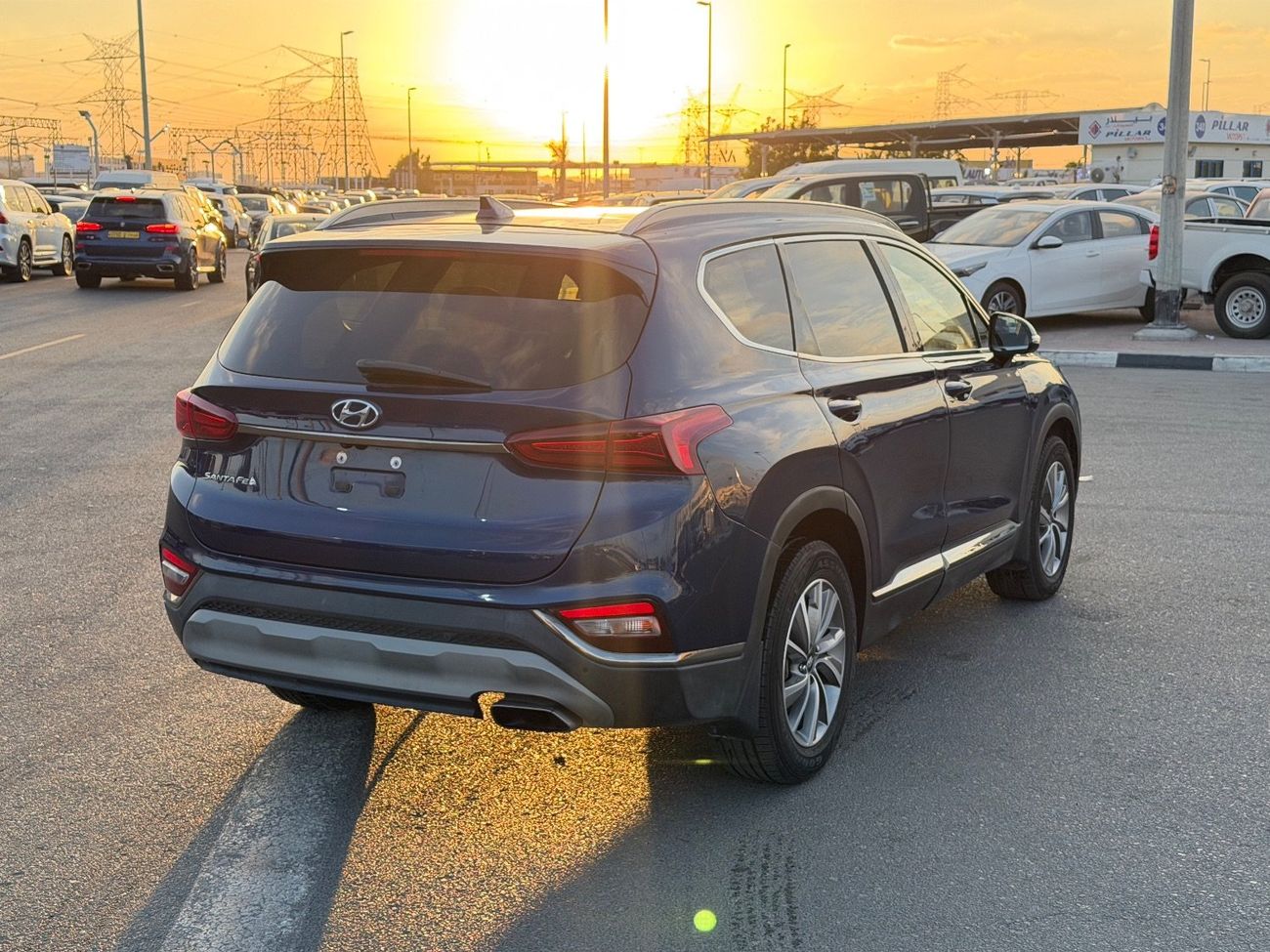 هيونداي سانتا في 2020 HYUNDAI SANTAFE LIMITED PANORAMIC ROOF 360CAMERA FULL OPTIONS IMPORTED FROM USA