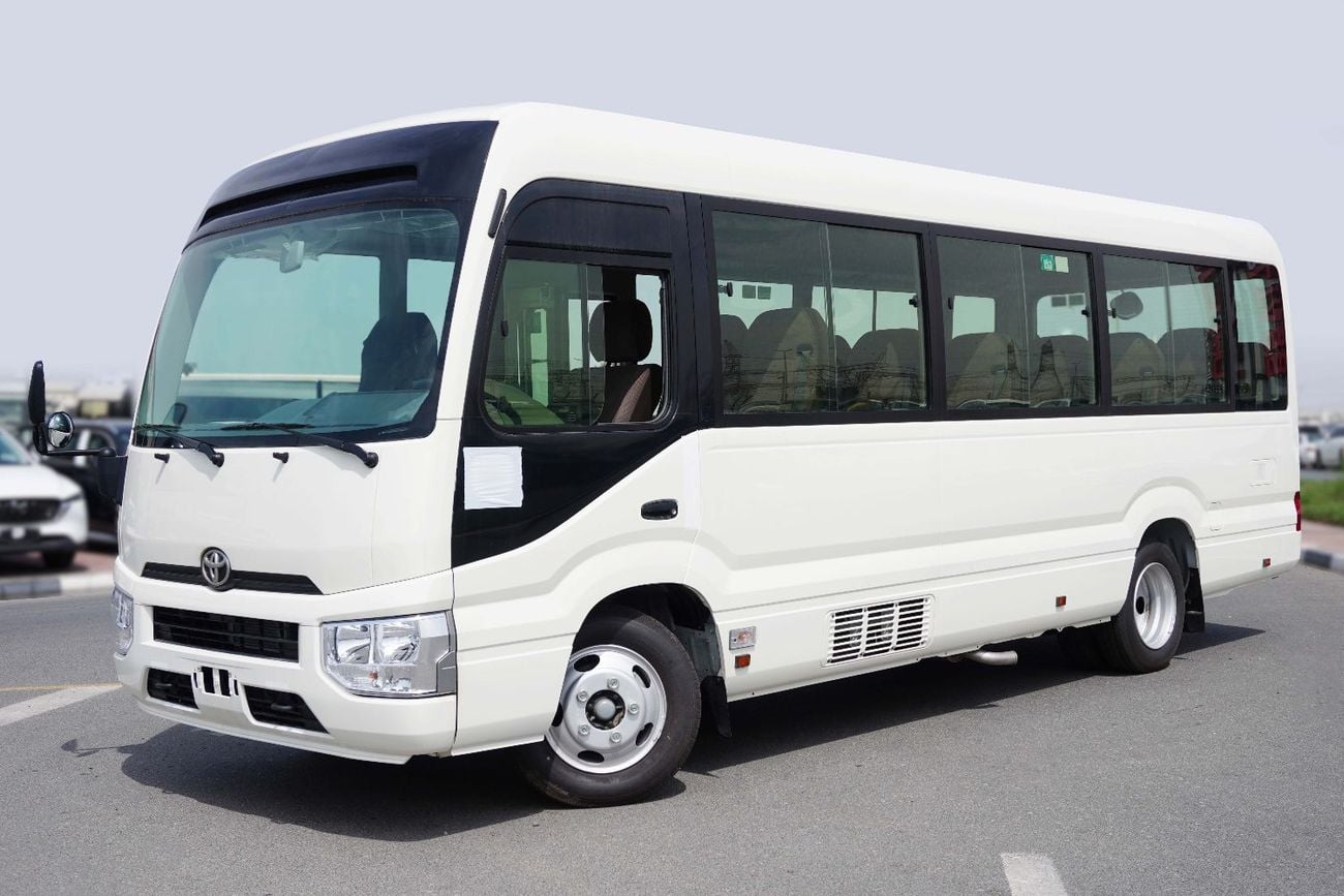 Toyota Coaster 2025 MODEL TOYOTA-COASTER 2.8L TD A/T (22 STR, WITH REFRIGERATOR AND HIGH BACK SEATS)