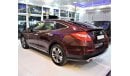 Honda Crosstour AMAZING Honda CrossTour 4WD TOURING 2014 Model!! in Maroon Color! GCC Specs