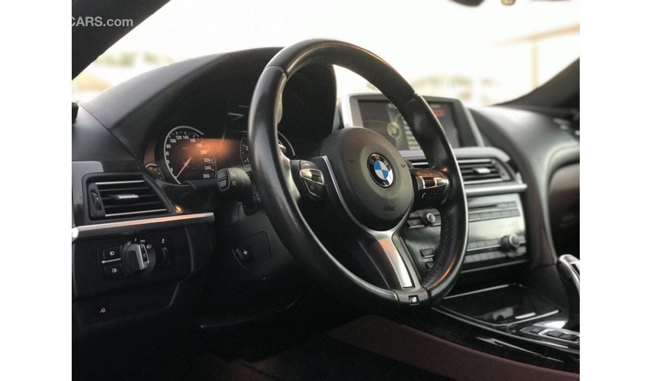 بي أم دبليو 640i بي ام دبليو 640 موديل 2015 بحالة جداً ممتازة
