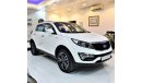 Kia Sportage VERY LOW MILEAGE! 18,000KM! KIA Sportage AWD 2016 Model!! in Whtie Color! GCC Specs