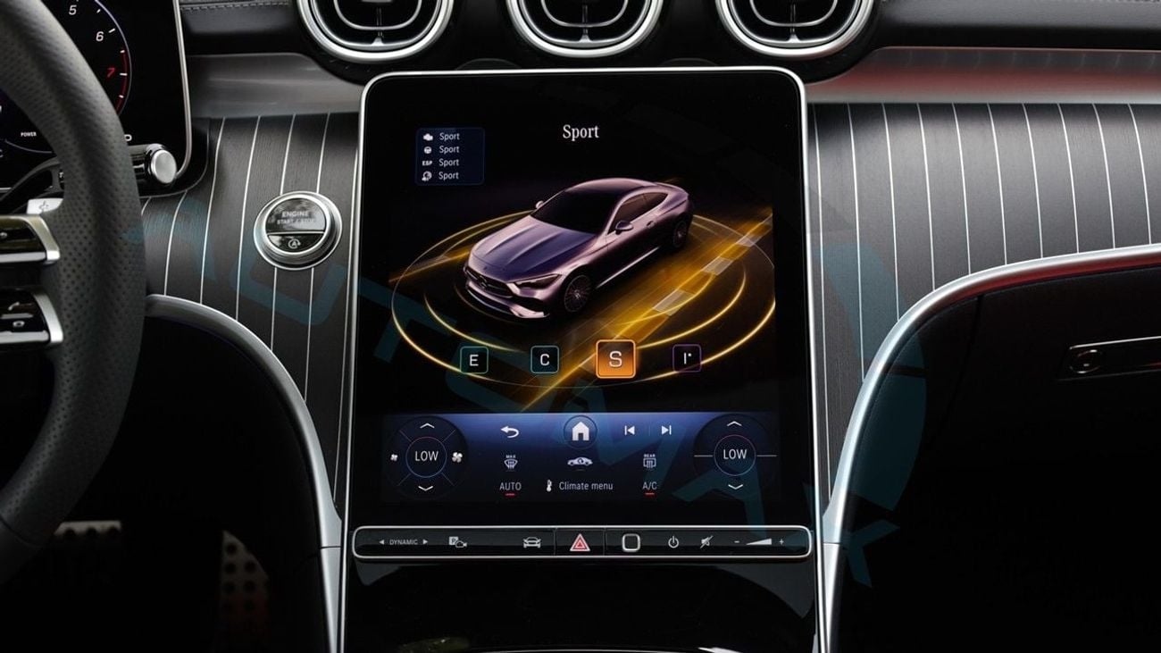 مرسيدس بنز CLE200 AMG COUPE (For Export , НА ЭКСПОРТ) PY 26/26 EQ Boost RWD GCC Без пробега