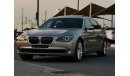 BMW 730Li BMW 730 I 2012 GCC SPECEFECATION