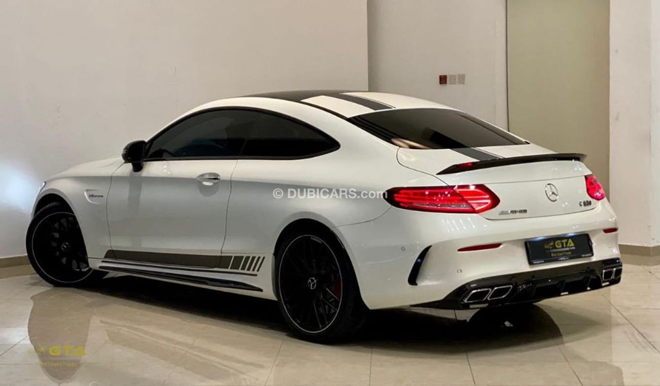 Mercedes-Benz C 63 Coupe 2017 Mercedes C63s AMG Coupe, Warranty, Full Mercedes History, GCC