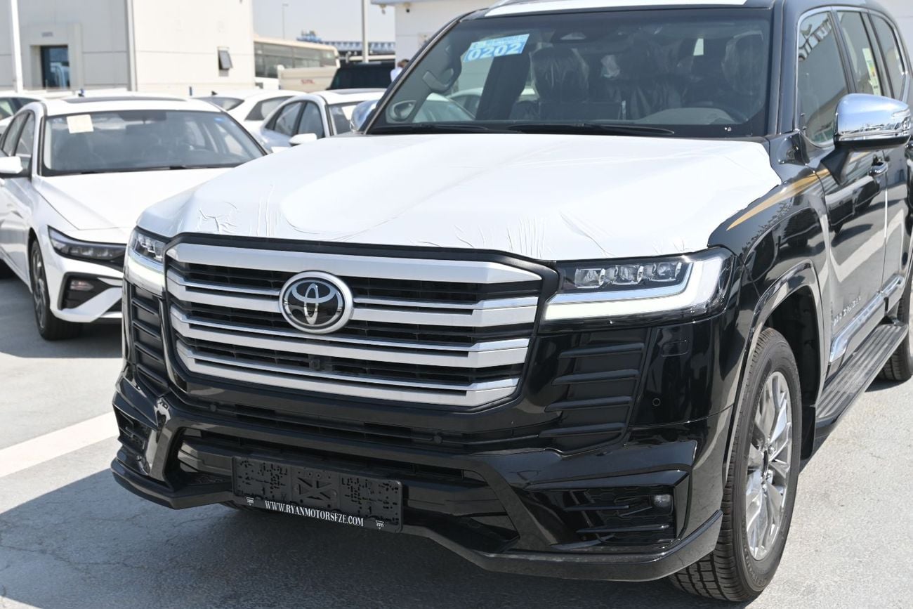 تويوتا لاند كروزر VX 4.0L V6, 4WD, Color Black inside Black, Model 2026