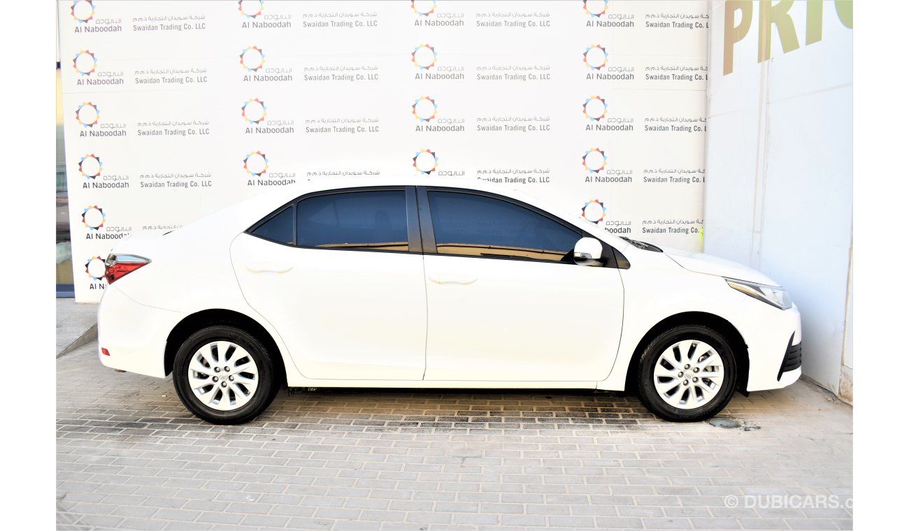 Toyota Corolla 2.0L SE 2018 GCC RAMADAN OFFER INSURANCE/SERVICE/WARRANTY