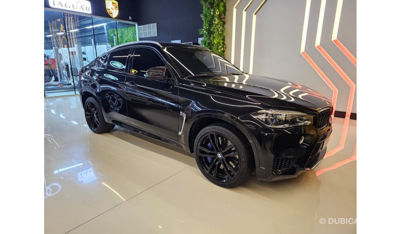 BMW X6M X6 MPOWER BLACK FIRE EDITION/2018 GCC /59000KM