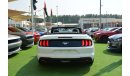 فورد موستانج Ford Mustang Eco-Boost V4 2019/ Leather Seats/ Low Mileage/ Convertible/ Very Good Condition