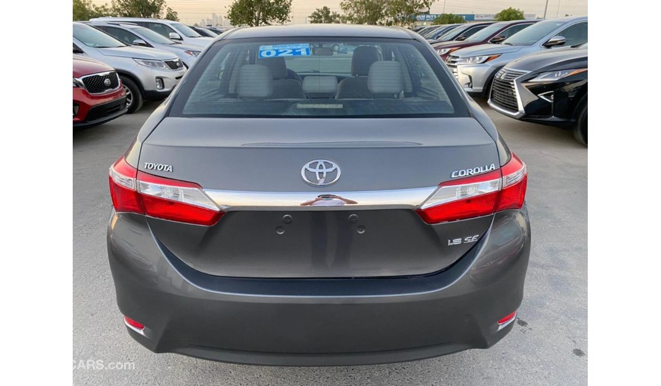 Toyota Corolla 2015 TOYOTA COROLLA 1.6L SE GCC SPECS