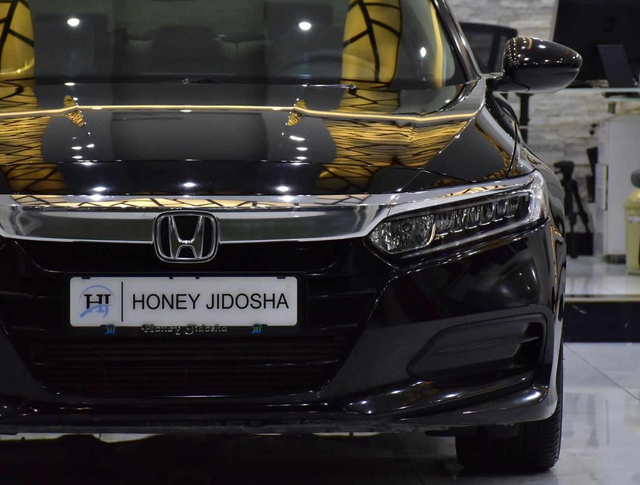 Honda Accord EXCELLENT DEAL for our Honda Accord ( 2020 Model ) in Black Color GCC Specs