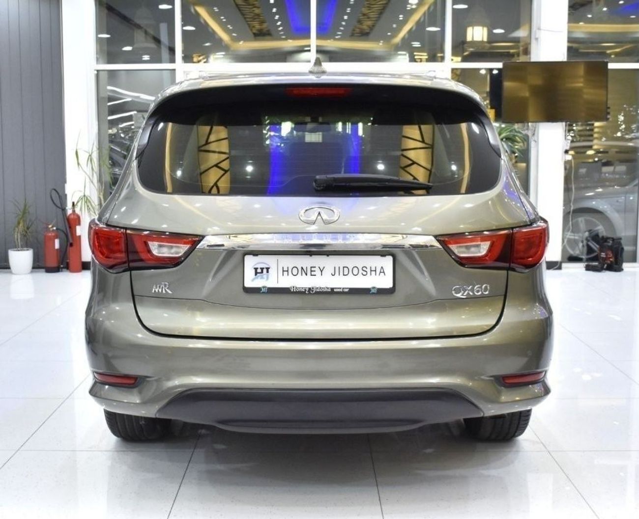 Infiniti QX60 EXCELLENT DEAL for our Infiniti QX60 ( 2017 Model ) in Gray/Green Color GCC Specs