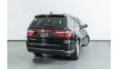 Dodge Durango 2017 Dodge Durango V6 SXT Plus / Dodge Trading Enterprises Warranty & Service Contract