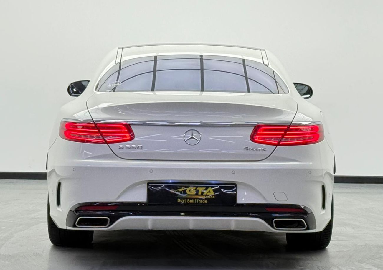 مرسيدس بنز S 550 كوبيه 2017 Mercedes-Benz S 550 ,Service History ,Excellent Condition ,Japanese Spec