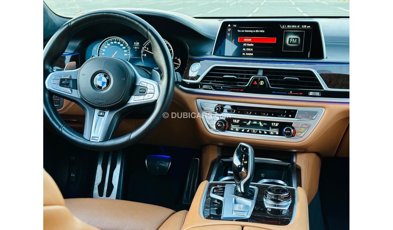 BMW 750Li M Sport BMW 750 LI GCC SPACE FULL OPTION MODEL 2019