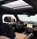 لاند روفر ديفندر 2025 Land Rover Defender 110 P525, 2030 Warranty + Service Pack, Delivery Kms, Fully Loaded, GCC