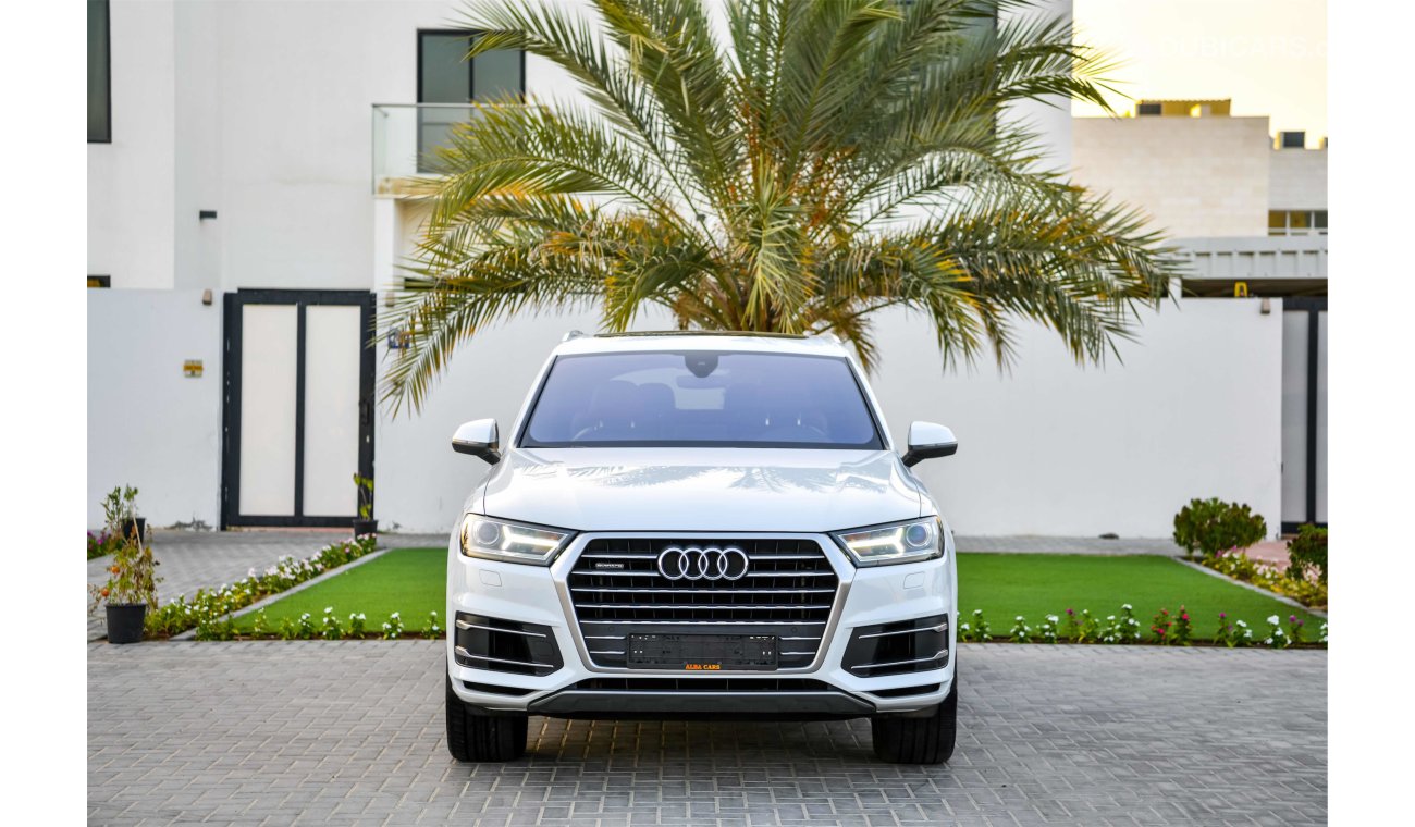 أودي Q7 45TFSI - 2Y Warranty - GCC - AED 2,952 PER MONTH - 0% DOWNPAYMENT