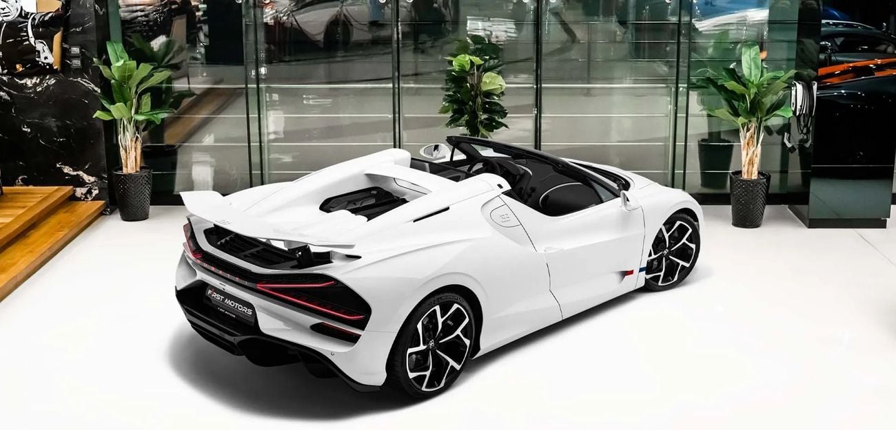 بوغاتي ميسترال W16 رودستر 8.0L W16 Quad-Turbocharged Engine