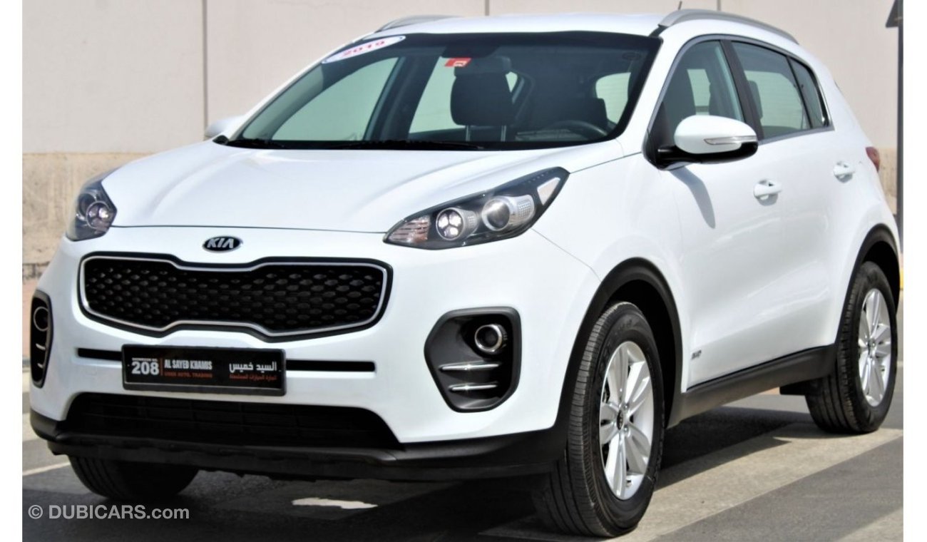 Kia Sportage Kia Sportage 2019 GCC 2.4 cc in excellent condition without accidents, very clean from inside and ou