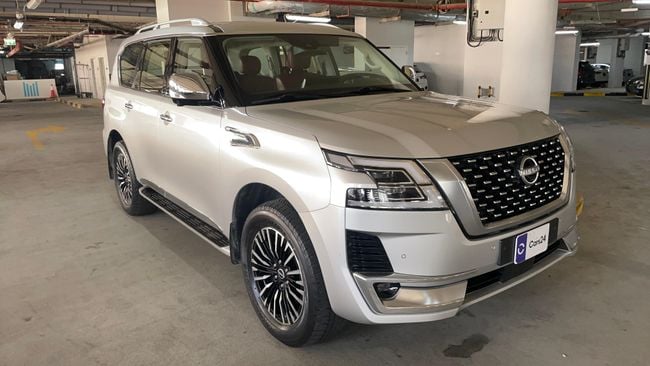 Used 2024 Nissan Patrol SE PLATINUM CITY for sale in UAE | Verified Second Hand Nissan Patrol SE PLATINUM CITY Price