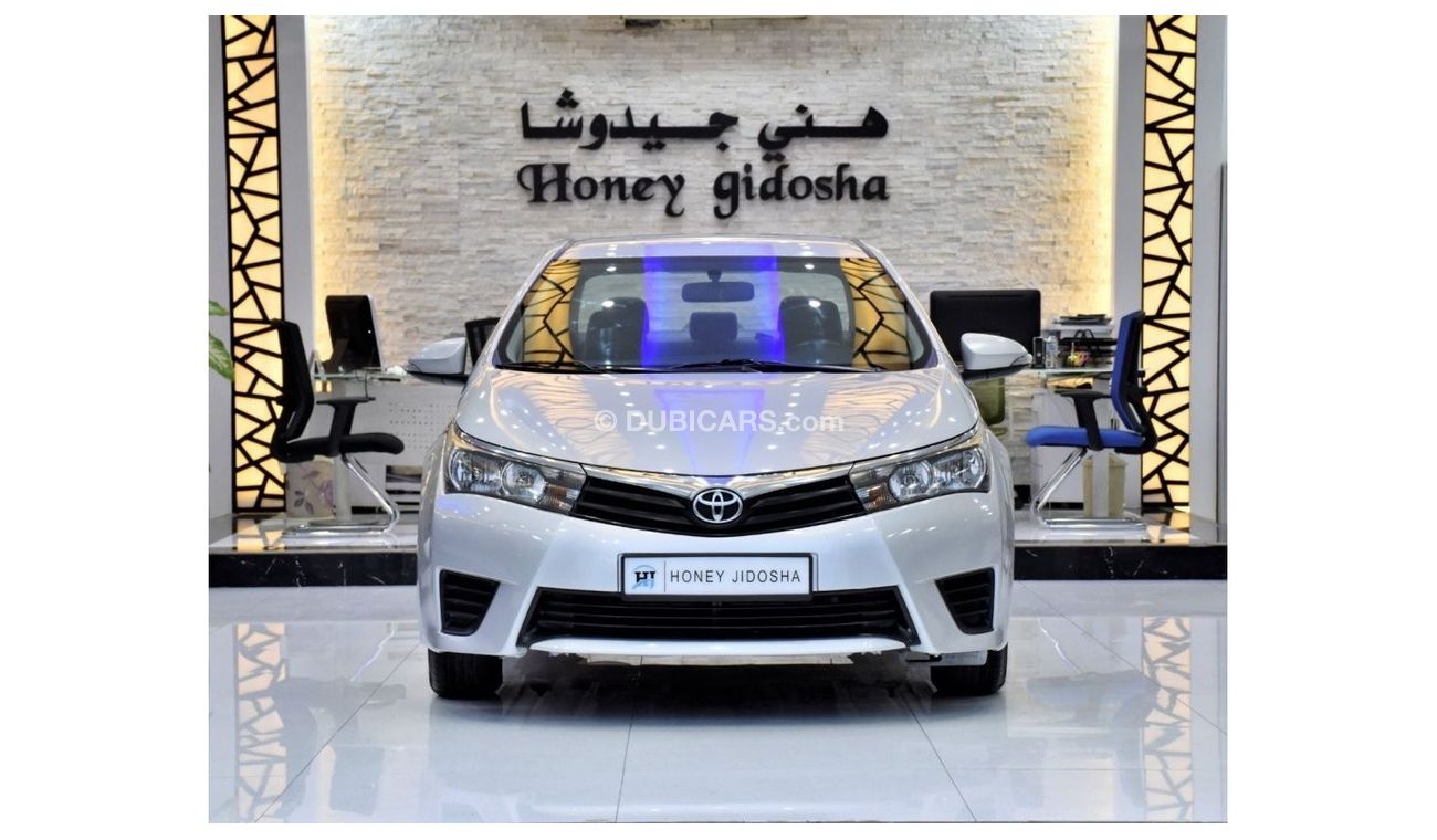 Toyota Corolla EXCELLENT DEAL for our Toyota Corolla SE 2.0 ( 2015 Model ) in Silver Color GCC Specs
