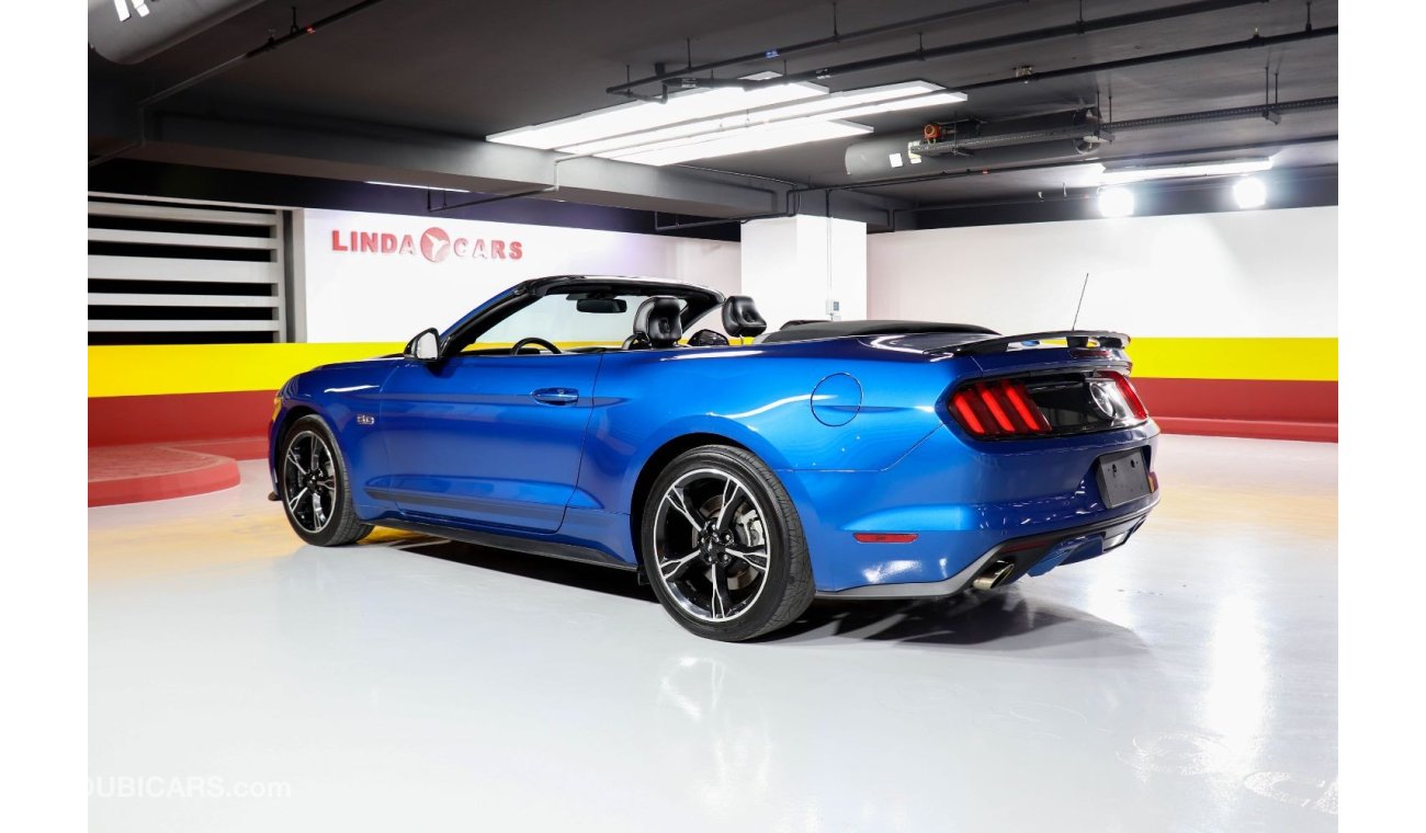 Ford Mustang Ford Mustang GT 5.0 Convertible 2017 GCC under Agency Warranty with Flexible Down-Payment.