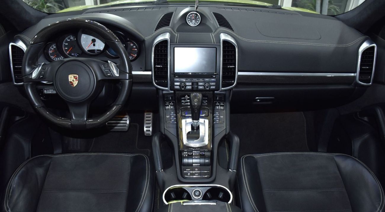 Porsche Cayenne EXCELLENT DEAL for our Porsche Cayenne GTS ( 2013 Model ) in Green Color GCC Specs