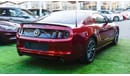 Ford Mustang Ford Mostung Model 2014 import American coulour Red very very clear