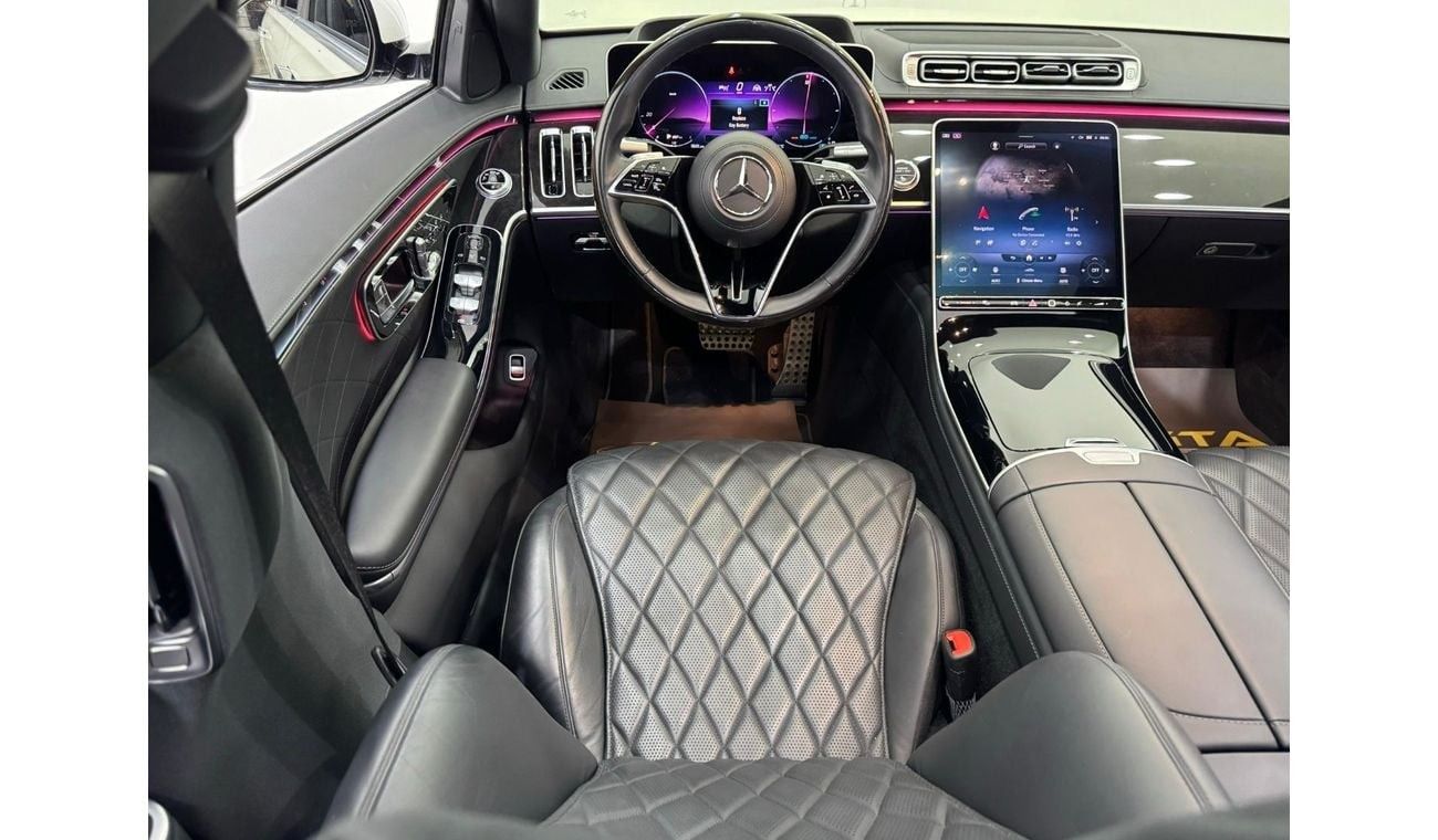 Mercedes Benz S 580 4MATIC Exclusive 4.0L 2021 Mercedes Benz S580 AMG 4MATIC, Warranty, Service History, Fully Loaded, V