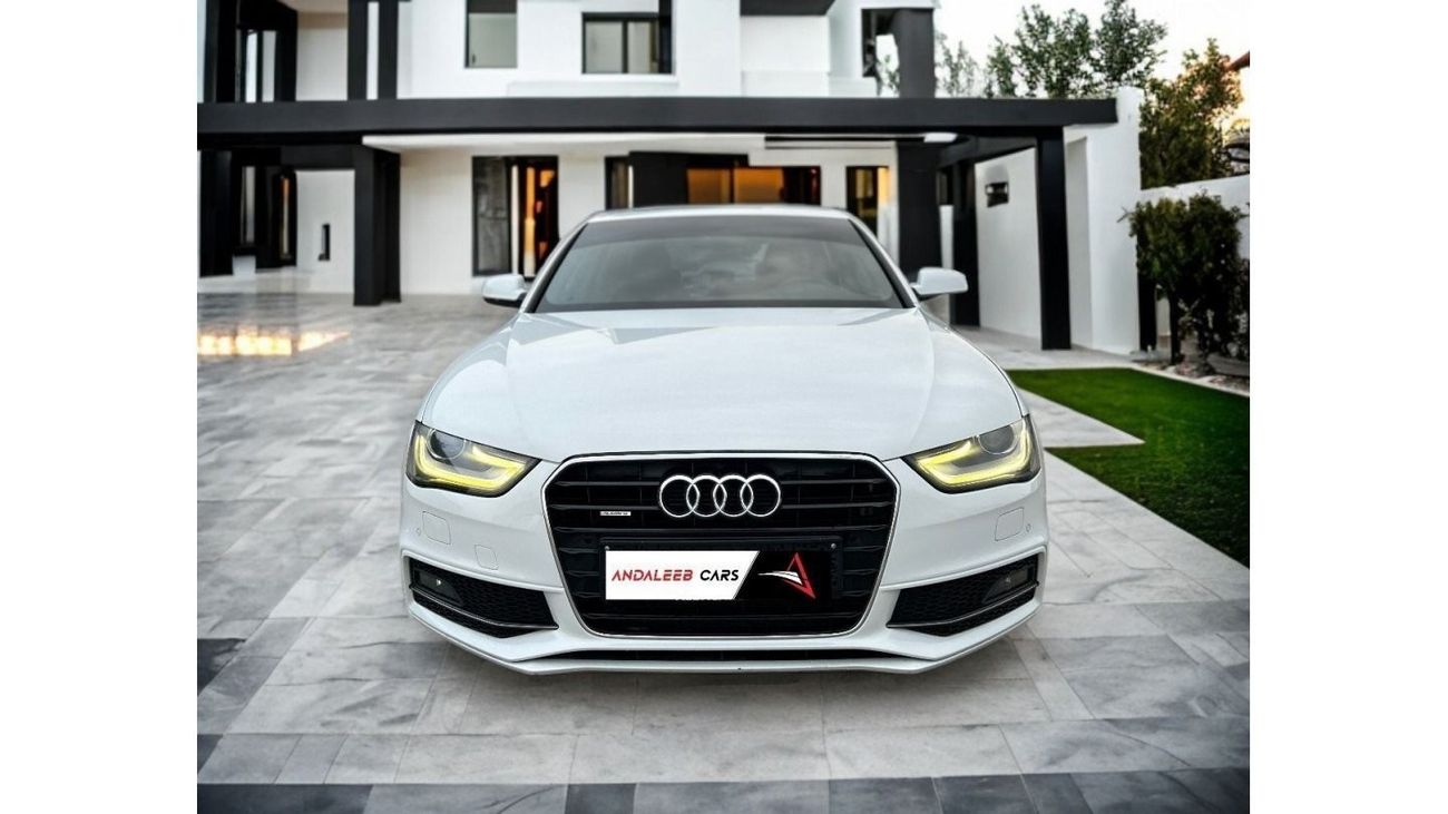Audi A4 TFSI quattro S-Line ORIGNAL PAINT | AUDI A4 3.0T S-LINE | FULL OPTION | WELL MAINTAINED | GCC