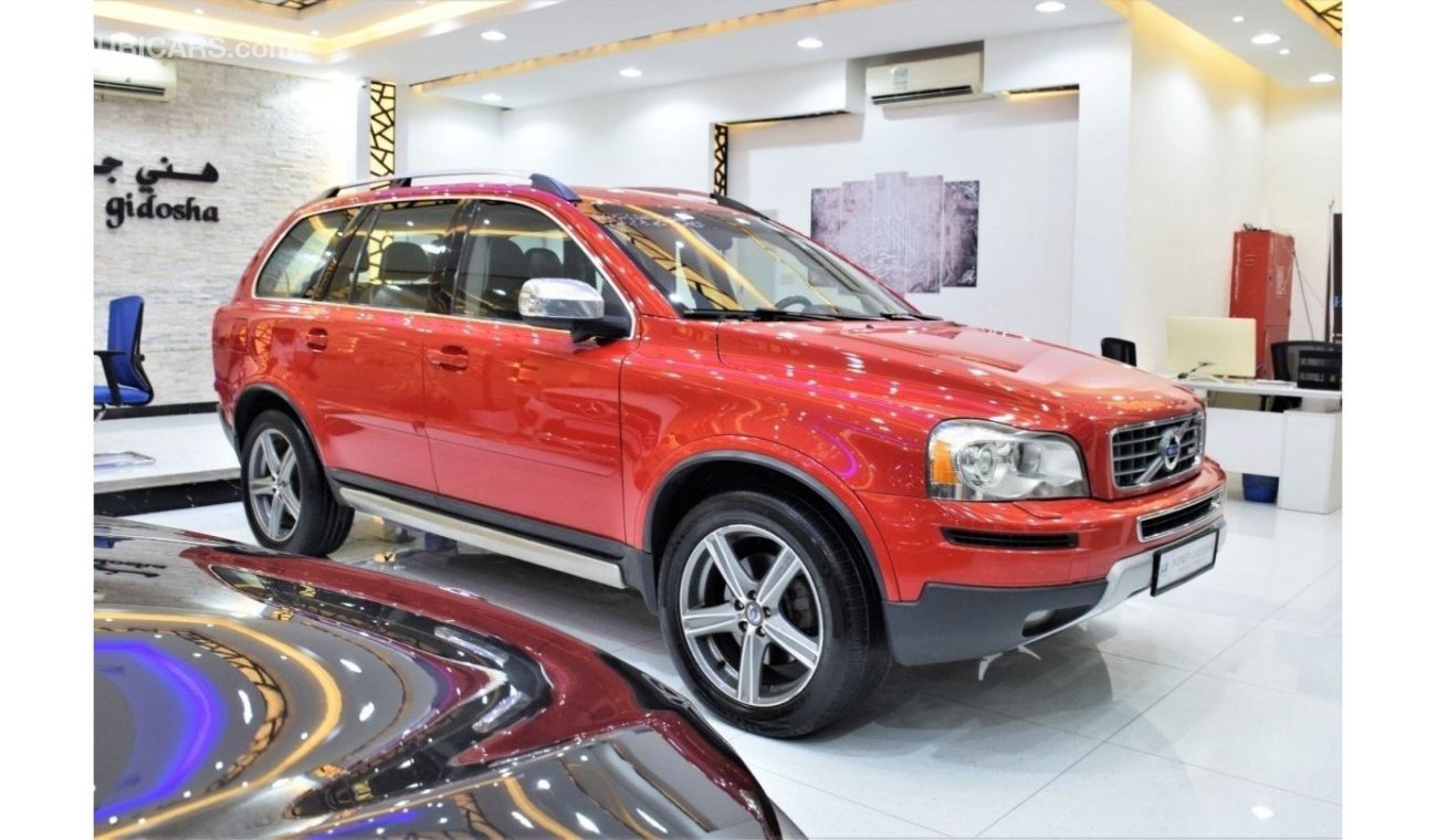 Volvo XC90 EXCELLENT DEAL for our Volvo XC90 AWD R-DESIGN ( 2011 Model! ) in Red Color! GCC Specs