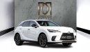 لكزس RX 350 F SPORT1/2024. Local Registration +10%