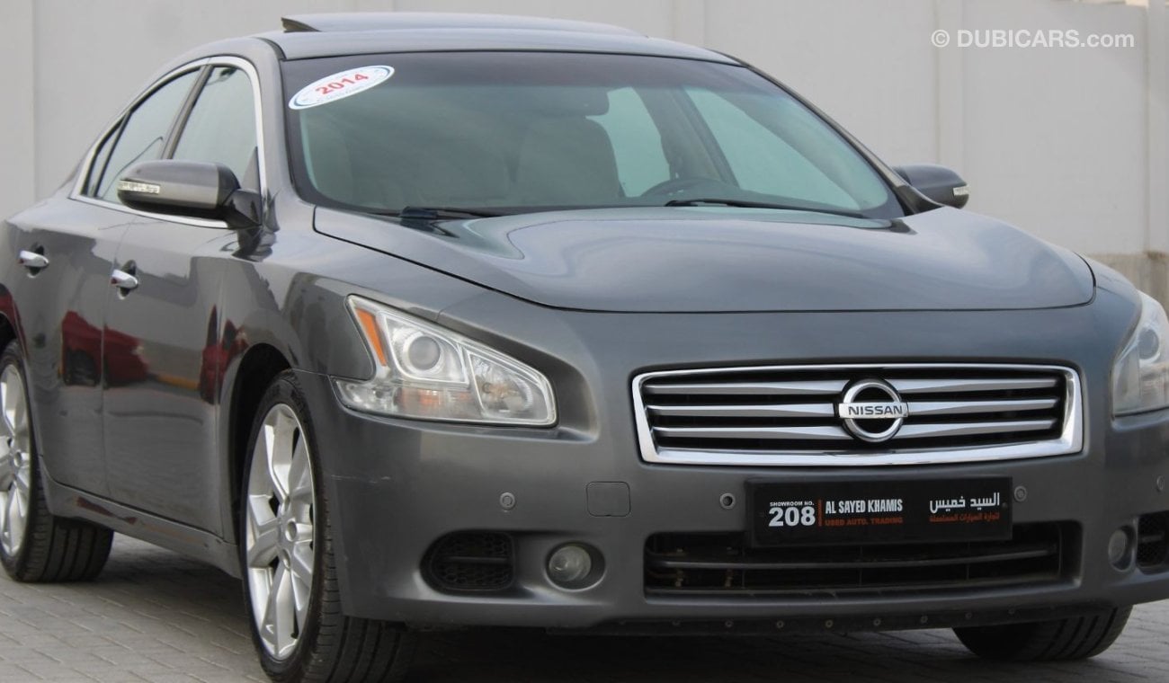 Nissan Maxima SL Nissan Maxima 2014 in excellent condition, without accidents, full option