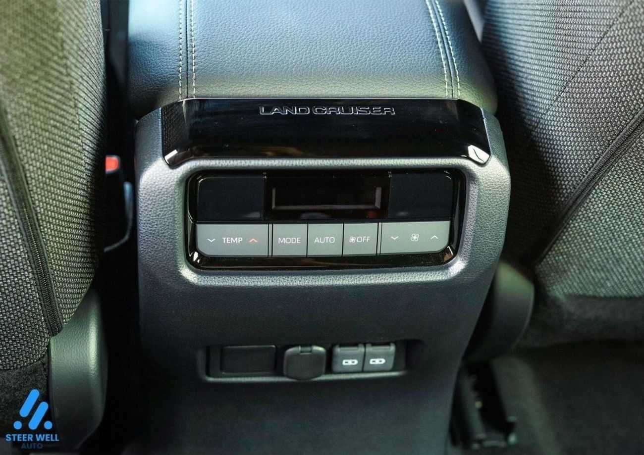 Toyota Prado 2024 Model Year - 2.4L Turbo SFM Mid AT PTR - Push Start - Rear Camera - Export Only