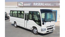 Toyota Coaster High-Roof 2.7L Petrol 23-Seater 3-Point Seatbelts + Roof Rack