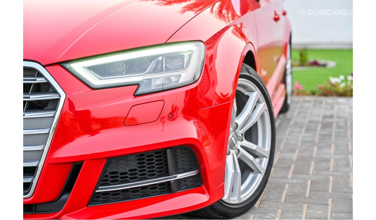 Audi S3 AED 2,233 Per Month | 0% DP | 2017 Audi S3 | Exceptional Condition!