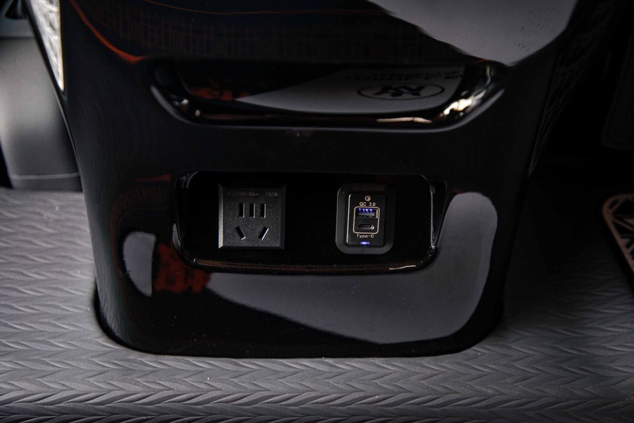 Toyota Hiace Alpha A380 KMuller Edition 3.5L - Black Inside Brown | Export Only