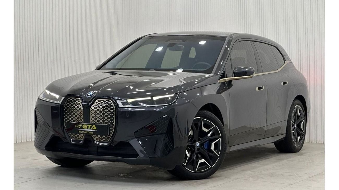 BMW iX 2023 BMW IX XDrive50 Sport Suite Edition, 6 Years Agency Warranty + 5 Years Service Contract, GCC
