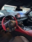 Toyota Supra GR RB 3.0L TOYOTA SUPRA GR GCC 2023 Service history Perfect Condition  full option Full Carbon fiber