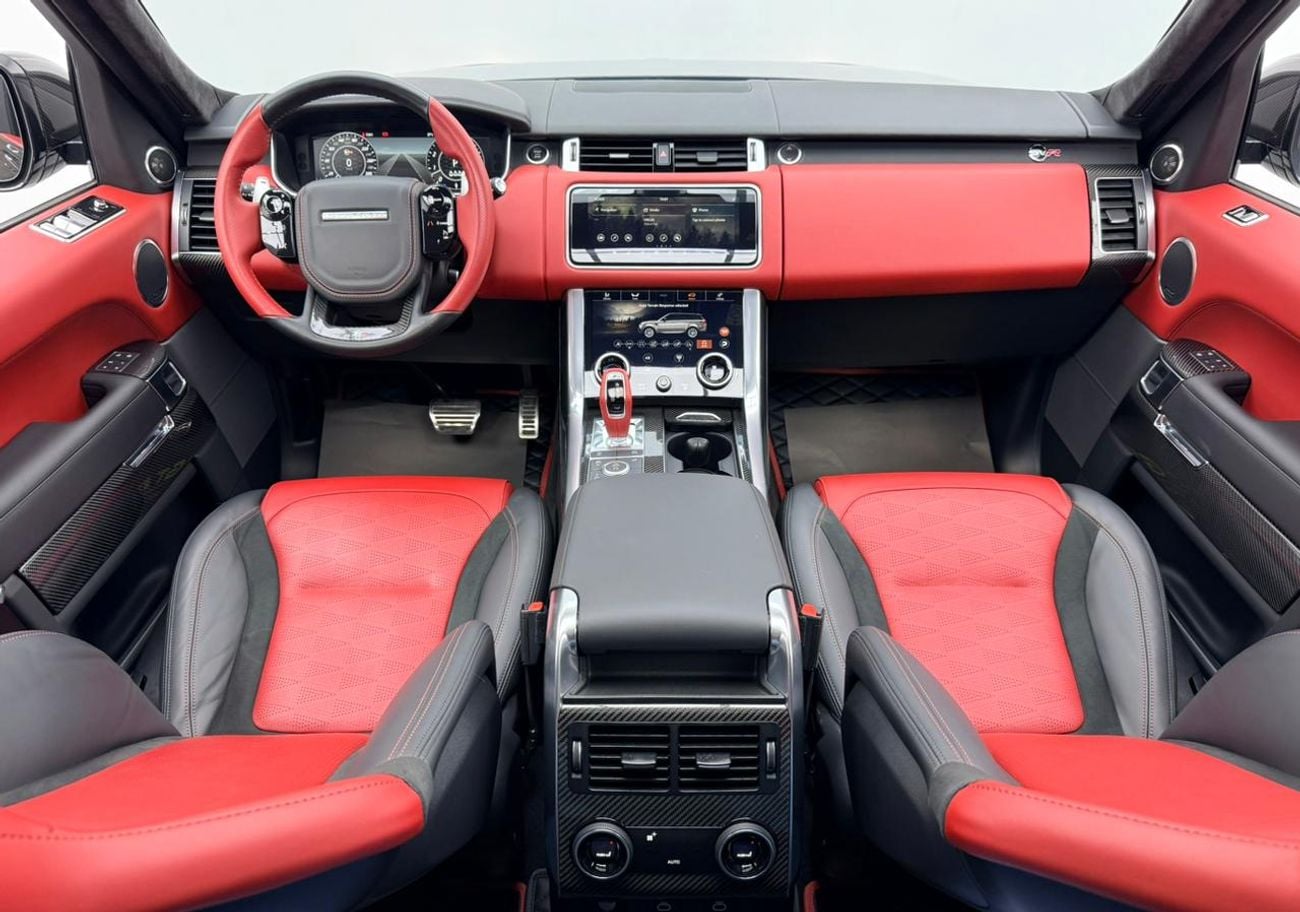 Land Rover Range Rover Sport 2022 Range Rover Sport SVR Carbon Edition, Warranty, Full Service History, Very Low Km, GCC Standard