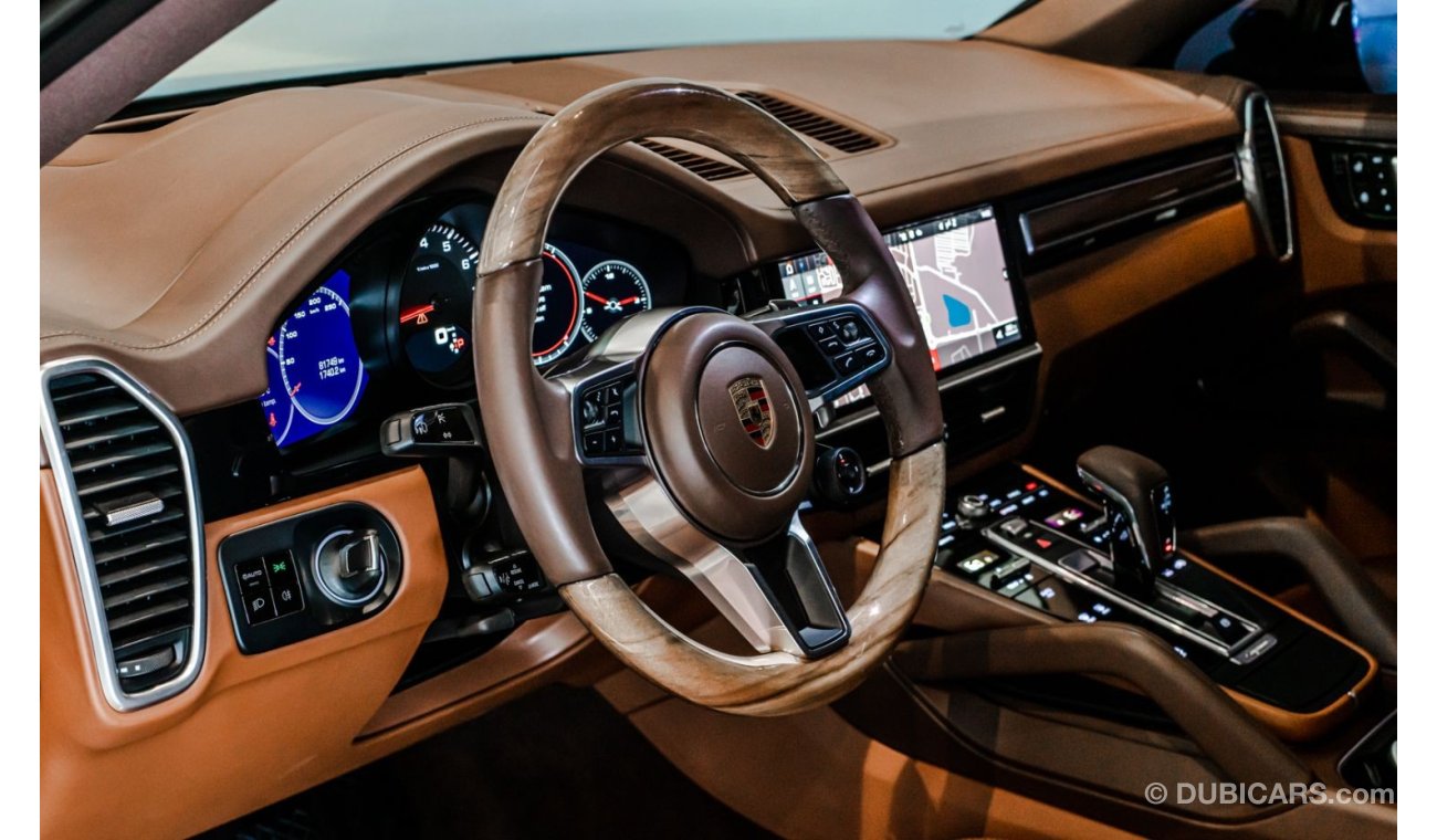 Porsche Cayenne Std 2021 Porsche Cayenne Coupe, July 2024 Porsche Warranty, Full Porsche Service History, GCC