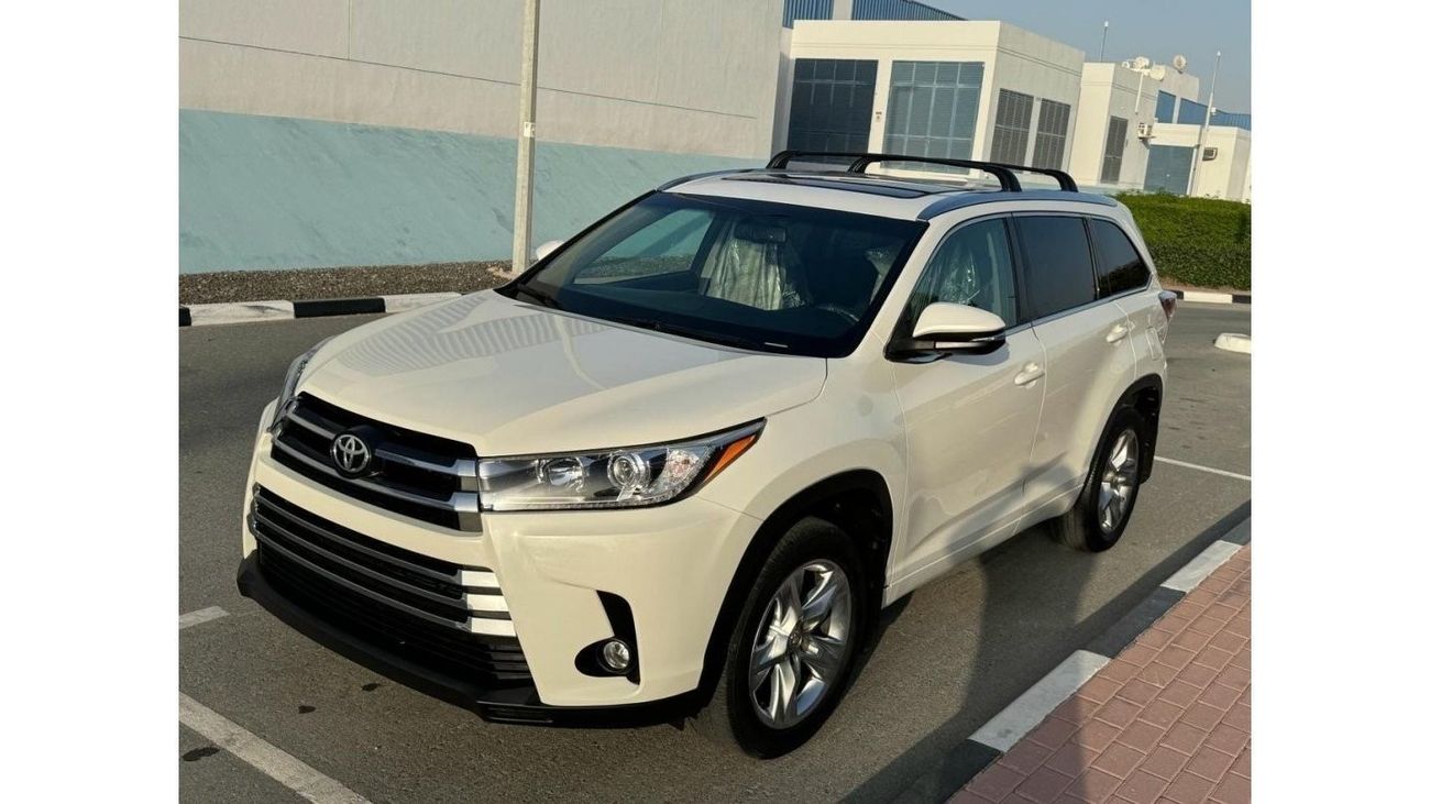 Toyota Highlander 2018 LIMITED AWD PANORAMA WHITE LULU USA IMPORTED