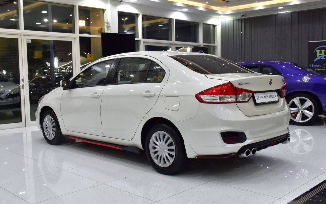Suzuki Ciaz GL EXCELLENT DEAL for our Suzuki Ciaz ( 2023 Model ) in White Color GCC Specs