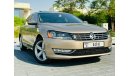 فولكس واجن باسات 670 P.M Passat 2016 || Sunroof || 0% DP || GCC || Well Maintained