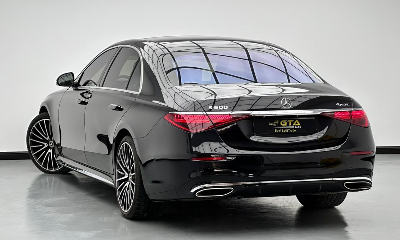 مرسيدس بنز S 500 2021 Mercedes-Benz S500 4MATIC, 1 Year Unlimited KM Warranty, Mercedes Full Service History, GCC