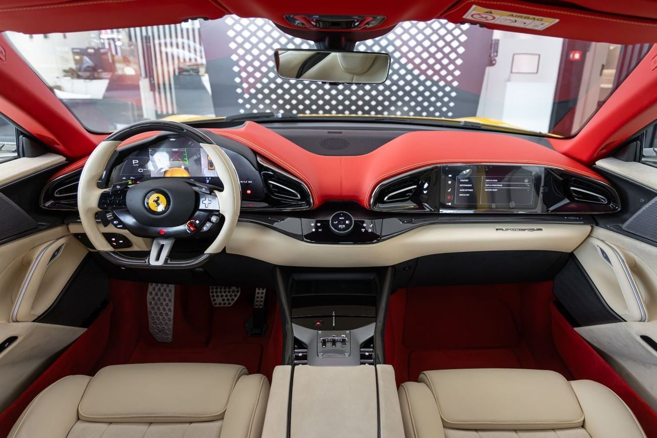 فيراري بوروسانجوي STD FERRARI PUROSANGUE | FULL CARBON INTERIOR | FULLY LOADED | 2025