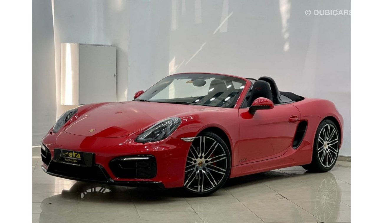 بورش بوكستر 718 2015 Porsche Boxster GTS, 01/2024 Porsche Warranty, Full Service History, GCC