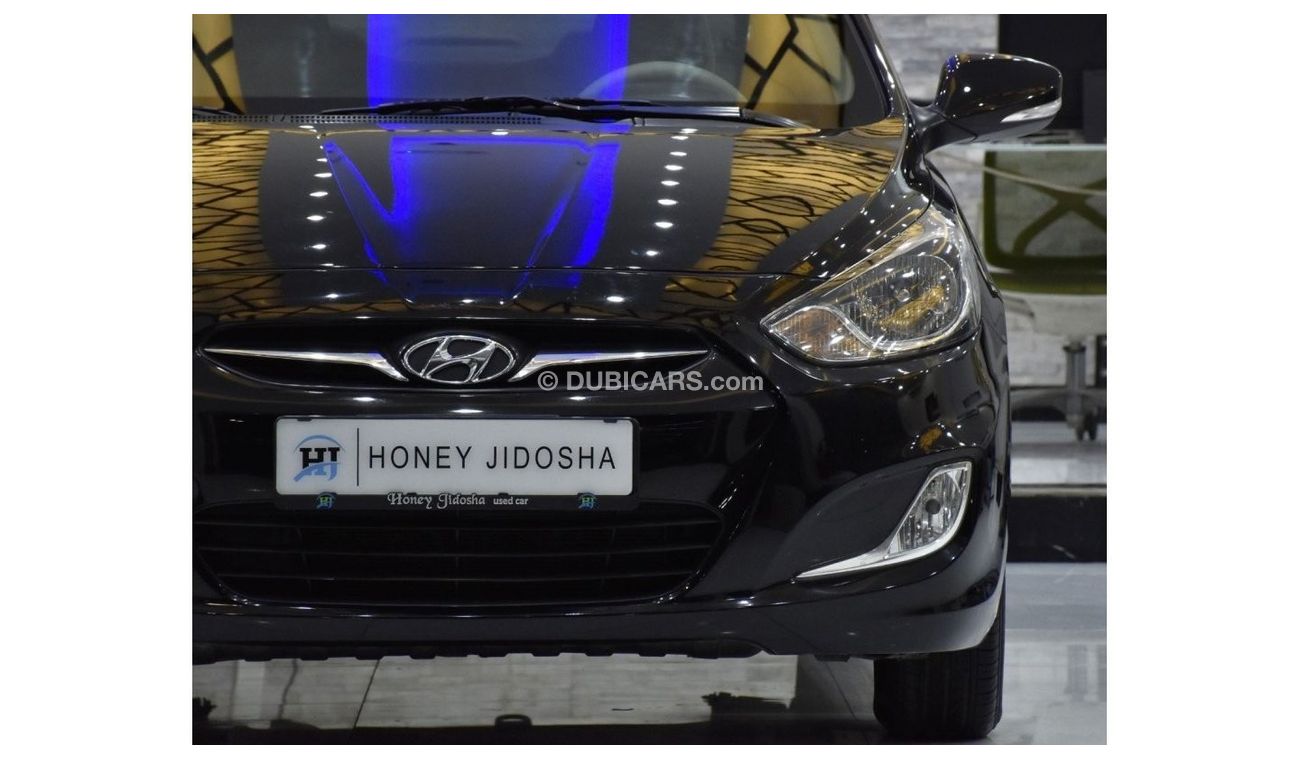 Hyundai Accent EXCELLENT DEAL for our Hyundai Accent ( 2014 Model ) in Black Color GCC Specs