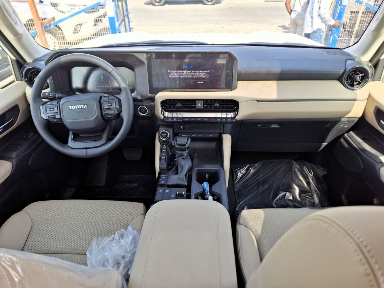 Toyota Prado Toyota Prado 2.4L 2024 GCC White Petrol All Rounder