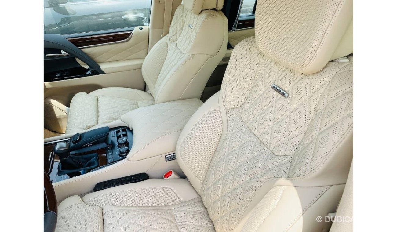 لكزس LX 570 Super Sport 5.7L Petrol Full Option with MBS Autobiography VIP Massage Seat  ( Export Only)
