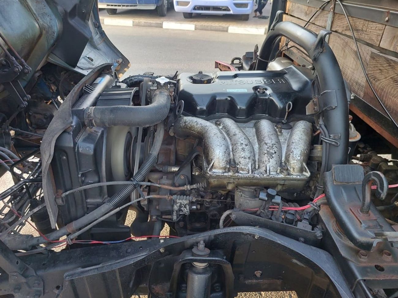 ميتسوبيشي فوسو كانتير MITSUBISHI CANTER TRUCK RHD 1995 MODEL 4.2 L DIESEL MANUAL(PM20009)